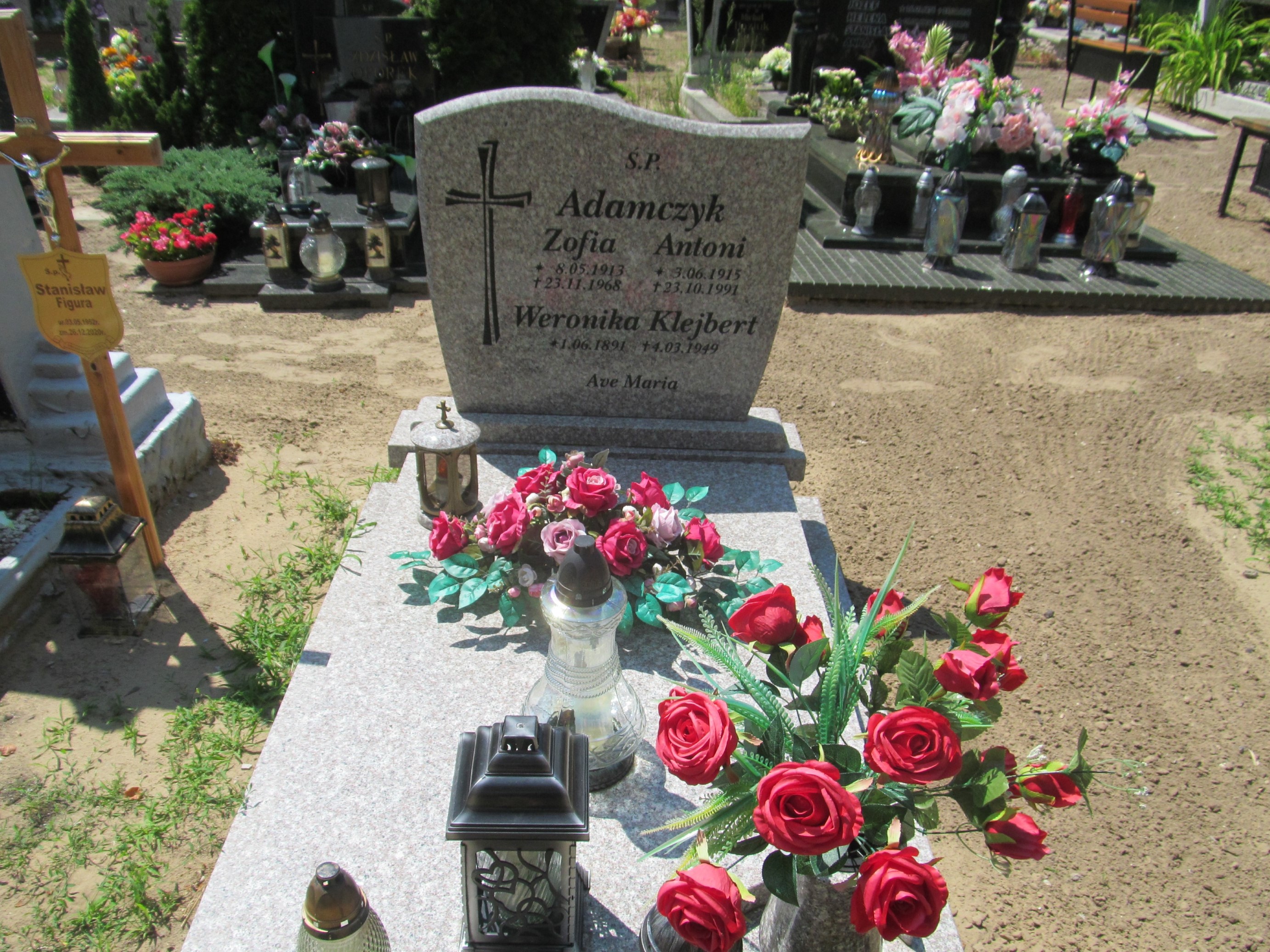 Grób Weronika Klejbert