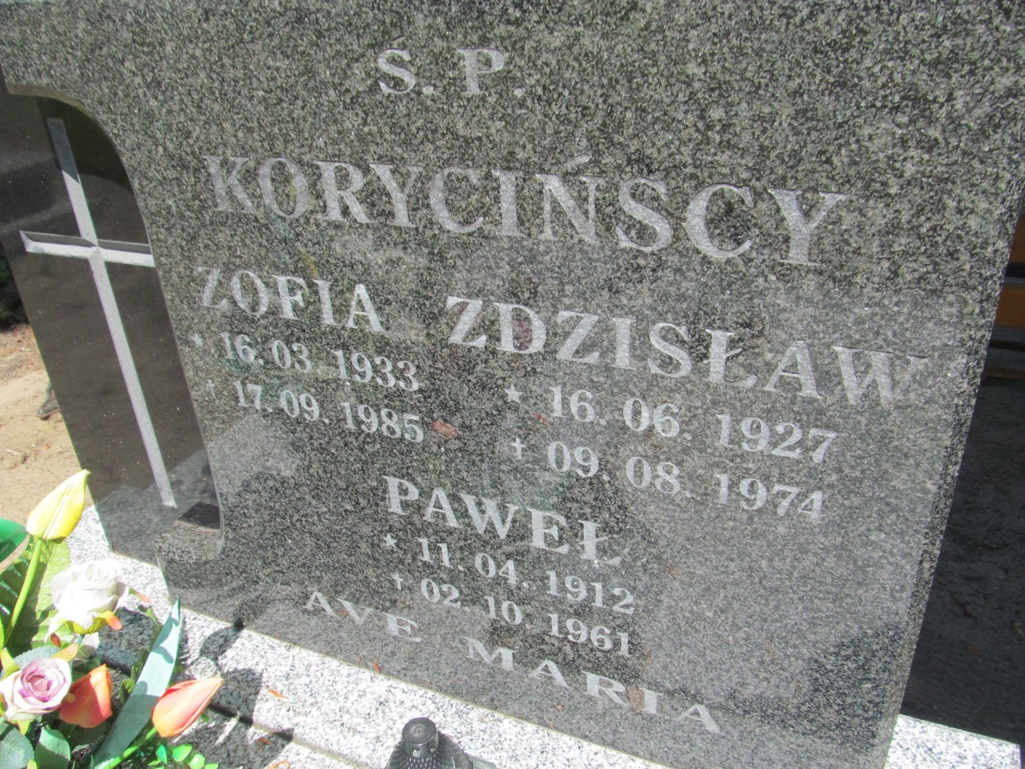 Paweł Koryciński 1912 Bojadła - Grobonet - Wyszukiwarka osób pochowanych