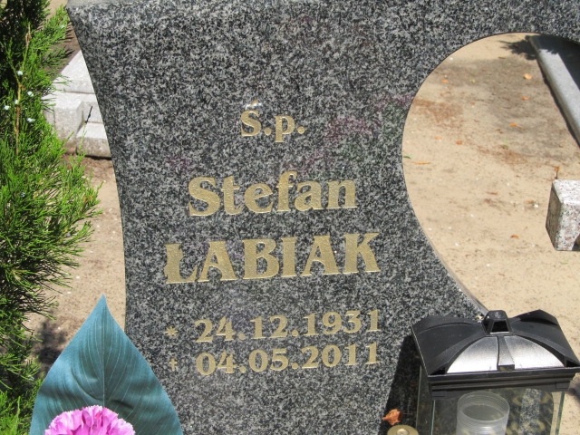Stefan Łabiak 1931 Bojadła - Grobonet - Wyszukiwarka osób pochowanych