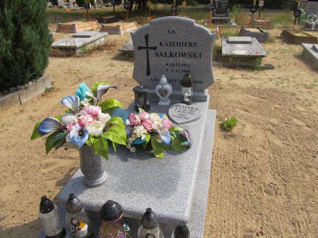 Grób Kazimierz Salkowski